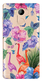 Чехол U-Print Xiaomi Redmi 4 Prime Фламинго