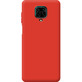 Чехол силиконовый Xiaomi Redmi Note 9 Pro / 9 Pro Max Красный