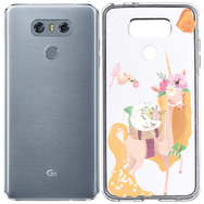 Чехол прозрачный U-Print LG G6 Uni Blonde
