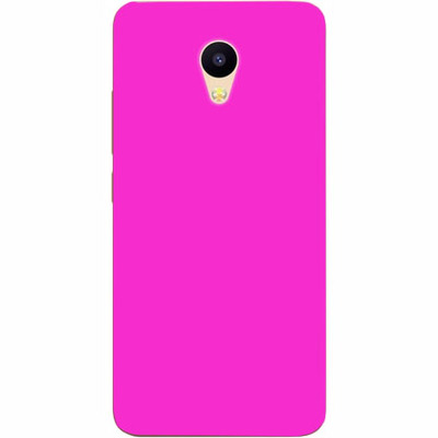 Силиконовый чехол-накладка  Meizu M5С розовый