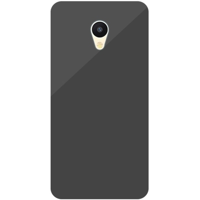 Силиконовый чехол накладка Meizu M5С Черный