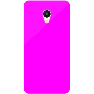 Силиконовый чехол накладка Meizu M6 Розовый