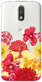 Чехол прозрачный U-Print 3D Motorola Moto G4 / G4 Plus Floral Pattern