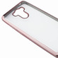 Чехол накладка Frame Case Xiaomi Redmi 4 Prime Прозрачный с розовым