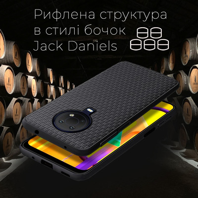 Защитный чехол Boxface Nokia G20 Black Barrels