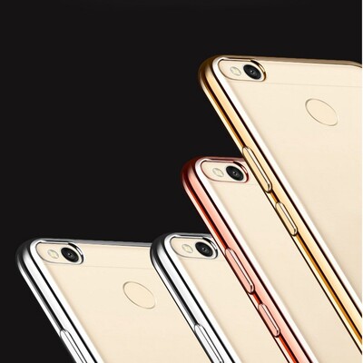 Чехол накладка Frame Case Xiaomi Mi Max Прозрачный с серым