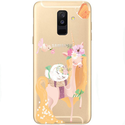 Чехол прозрачный Uprint Samsung A605 Galaxy A6 Plus 2018 Uni Blonde