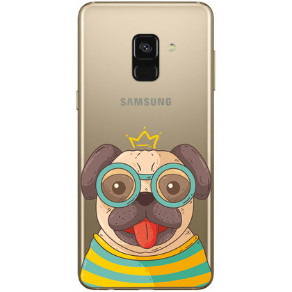 Чехол прозрачный U-Print Samsung A530 Galaxy A8 (2018) King Mops