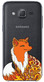 Чехол U-Print Samsung Galaxy J2 Prime G532F Этно Лиса