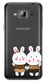 Чехол U-Print Samsung Galaxy J5 J500H Зайчата