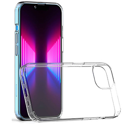 Чехол Ultra Clear Case Apple iPhone 14 Plus прозрачный с высоким бортиком