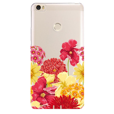 Чехол прозрачный U-Print 3D Xiaomi Mi Max Floral Pattern