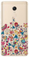 Чехол прозрачный U-Print 3D Xiaomi Redmi Note 4x Floral Birds