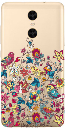 Чехол прозрачный U-Print 3D Xiaomi Redmi Pro Floral Birds