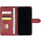 Чохол-книжка Crazy Horse Clasic для Xiaomi Redmi Note 12 4G Red Wine (Front)