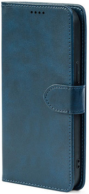 Чохол-книжка Crazy Horse Clasic для Xiaomi Redmi Note 11E Dark Blue (Front)