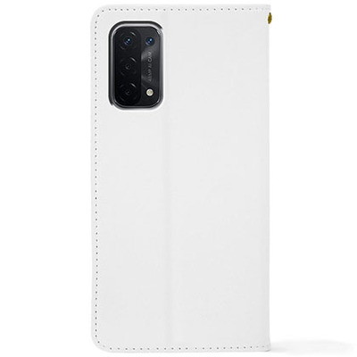 Чохол-книжка Crazy Horse Clasic для Oppo A74 5G White (Strong)