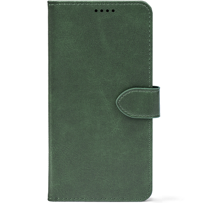 Чохол-книжка Crazy Horse Clasic для Xiaomi Mi Note 10 Lite Dark Green (Front)