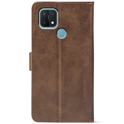 Чохол-книжка Crazy Horse Clasic для Oppo A15/A15s Brown (Front)