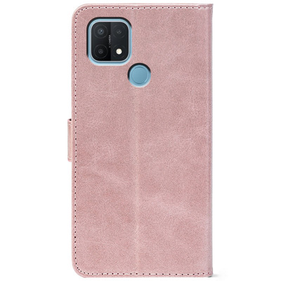 Чохол-книжка Crazy Horse Clasic для Oppo A15/A15s Rose Gold (Front)