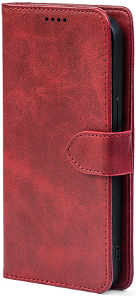 Чохол-книжка Crazy Horse Clasic для Oppo A78 4G Red Wine (Front)
