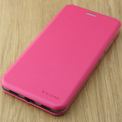Чехол книжка G-CASE Huawei P20 Lite Розовый