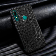 Кожаный чехол Boxface Huawei P Smart Z Reptile Black