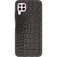 Кожаный чехол Boxface Huawei P40 Lite Crocodile Black