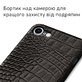 Кожаный чехол Boxface  Apple iPhone SE (2020) Crocodile Black
