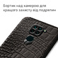 Кожаный чехол Boxface Xiaomi Redmi Note 9 Crocodile Black