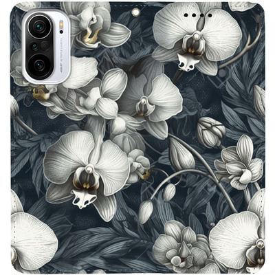 Чохол-книжка BoxFace для Xiaomi Mi 11i Білі орхідеї
