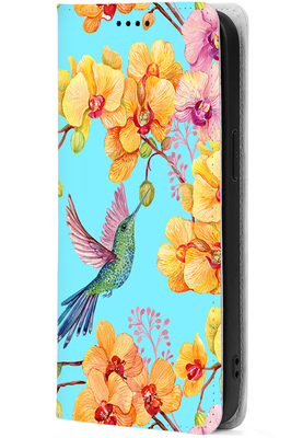 Чохол-книжка BoxFace для Samsung A920 Galaxy A9 2018 Colibri in Orchids