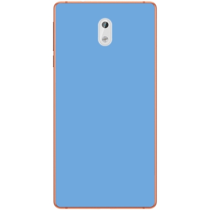 Чехол-накладка для Nokia 3 Голубой