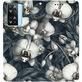 Чохол-книжка BoxFace для Oppo A77 Білі орхідеї