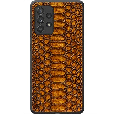 Кожаный чехол Boxface Samsung A525 Galaxy A52 Reptile Brown