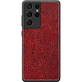 Кожаный чехол Boxface Samsung G998 Galaxy S21 Ultra Snake Red