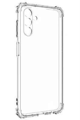 Протиударний силіконовий чохол Anti Shock для Samsung Galaxy A34 (A346) Прозорий