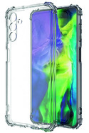 Протиударний силіконовий чохол Anti Shock для Samsung Galaxy A24 (A245) Прозорий
