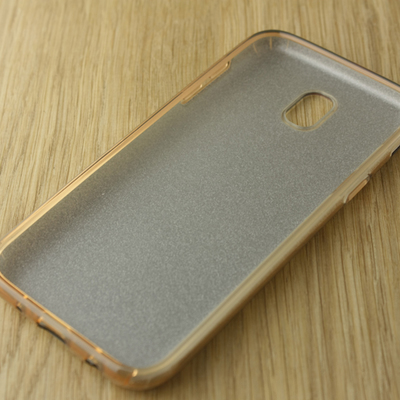 Чехол-накладка Shine Case Samsung G965 Galaxy S9 Plus Золотой