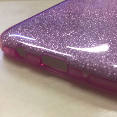 Чехол накладка Shine Case Samsung J730 Galaxy J7 2017 Фиолетовый