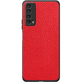 Кожаный чехол Boxface Huawei P Smart 2021 Flotar Red
