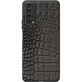 Кожаный чехол Boxface Huawei P Smart 2021 Crocodile Black
