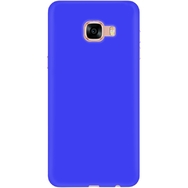 Силиконовый чехол Samsung Galaxy C5 Синий