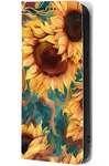 Чохол-книжка BoxFace для Samsung Galaxy A15 (A155) Соняшники