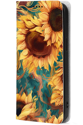 Чохол-книжка BoxFace для Samsung Galaxy M32 (M325) Соняшники