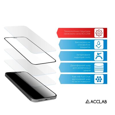 Захисне скло ACCLAB для Xiaomi Redmi 13c