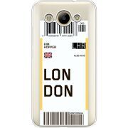 Прозрачный чехол Uprint Huawei Y3 2017 Ticket London