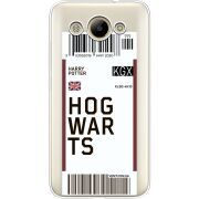 Прозрачный чехол Uprint Huawei Y3 2017 Ticket Hogwarts