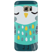 Чехол Uprint Samsung G925 Galaxy S6 Edge Green Owl