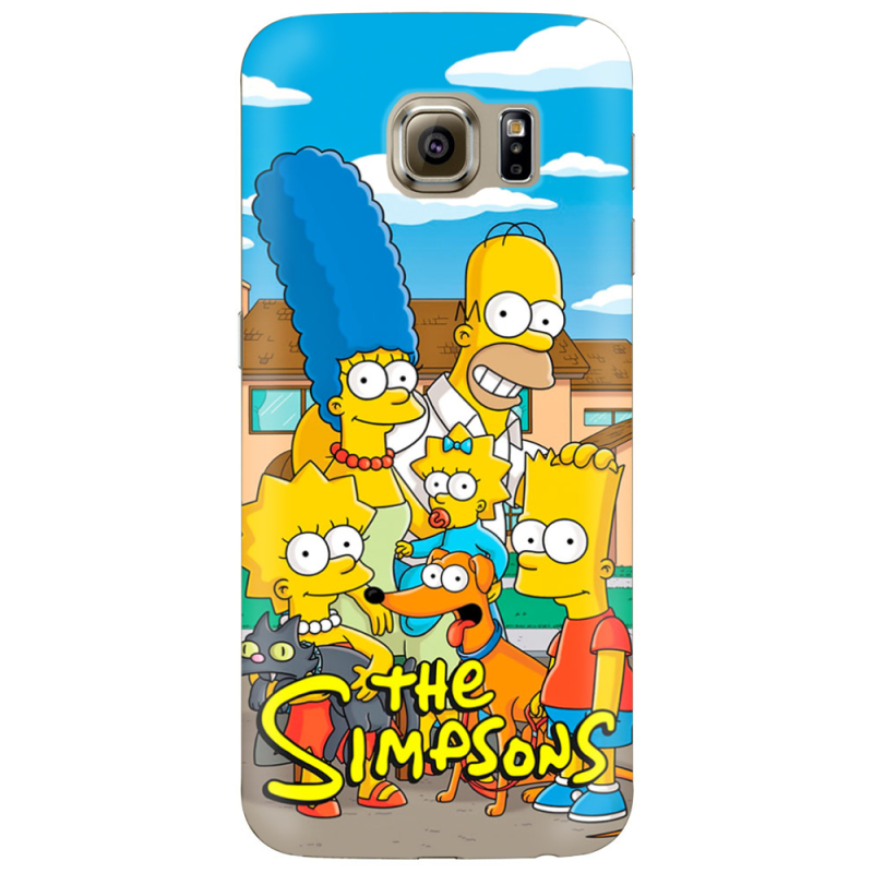 Чехол Uprint Samsung G925 Galaxy S6 Edge The Simpsons